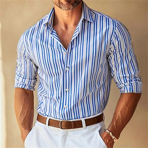 Camisa de verano a rayas