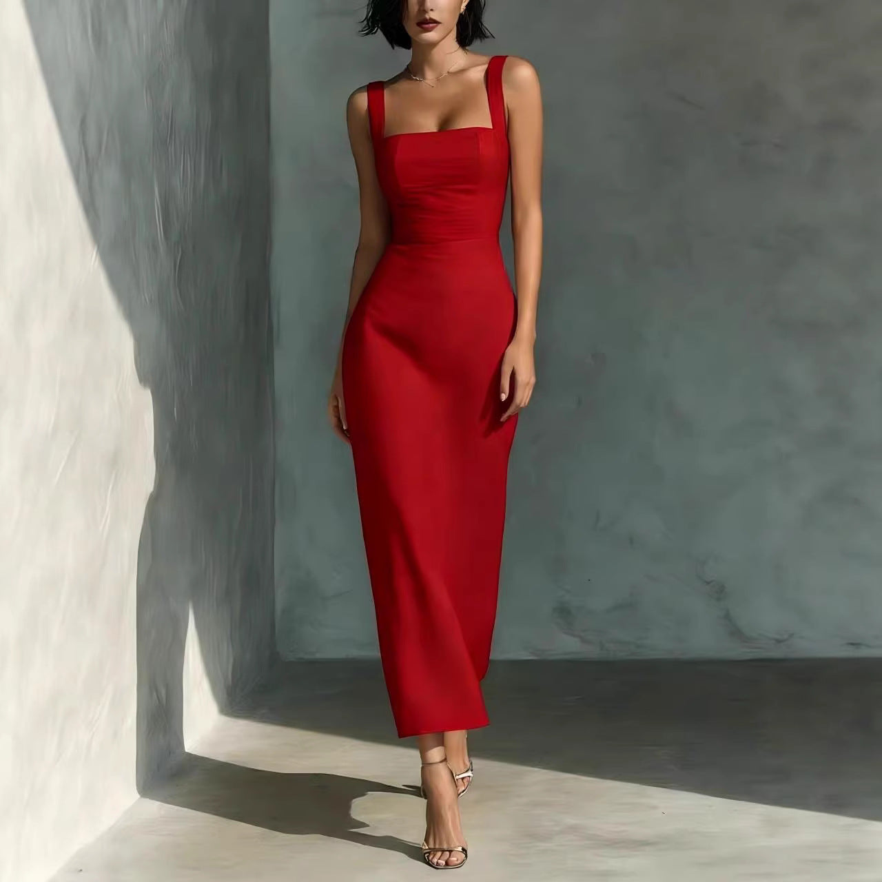 Vestido largo elegante
